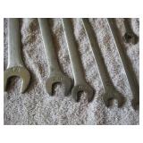 Mixed Lot of Standard Combination Wrenches