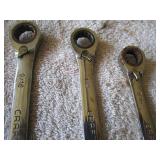 Mixed lot of Craftsman Combination Wrenches