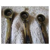 Mixed Lot of Craftsman Metric Combination Wrenches