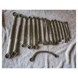 Mixed Lot of Craftsman Standard Combination Wrenches