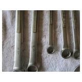 Mixed Lot of Craftsman Standard Combination Wrenches