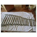 Mixed Lot of Craftsman Standard Combination Wrenches