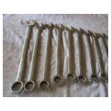 Mixed Lot of Craftsman Standard Combination Wrenches
