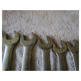 Mixed Lot of Craftsman Standard Combination Wrenches