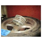 Set of 5 - 1996 Chevy Impala Rims with 4 Wheel Caps