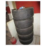 Set of 5 - 1996 Chevy Impala Rims with 4 Wheel Caps