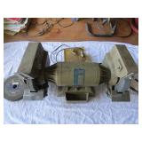 Montgomery Ward Ball Bearing Bench Grinder