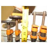 Mixed Lot of 14 Pipe Clamps