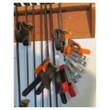 Mixed Lot of Quick Clamps, C Clamps and Spring Clamps