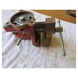 2 Piece Lot of Bench Vises