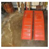 Mixed Lot of hand Tools and Car Ramps