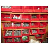 Large Lot of Nuts/Bolts and Assorted Hardware