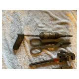 Vintage Pipe Wrenches and Hand Tools