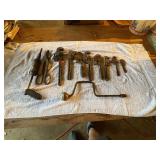 Vintage Pipe Wrenches and Hand Tools