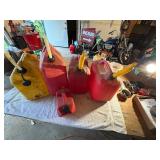Mixed Lot of Gas Cans