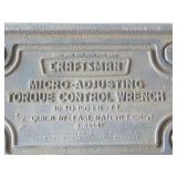 Craftsman Micro-Adjustable Torque Wrench