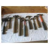 Mixed Lot of Hammers