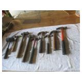 Mixed Lot of Hammers
