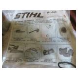 Stihl FS-91-Z Brushcutter with String Head and Blade