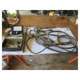 Oxy-Acetylene Cutting Torch with Shield, Bits and Tank Stand