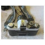 Canon AE-1 35mm Camera with Accessories, Case, Tripod and Nikon Binoculars