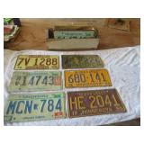 Vintage Minnesota License Plates
