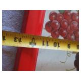 Mixed Lot of Vintage Serving Trays