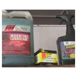 Mixed Lot of Oils and Liquids