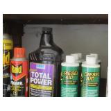 Mixed Lot of Oils and Liquids