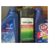 Mixed Lot of Oils and Liquids