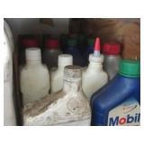 Mixed Lot of Oils and Liquids