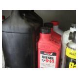 Mixed Lot of Oils and Liquids