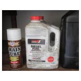 Mixed Lot of Oils and Liquids