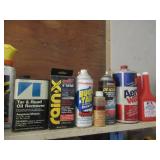 Mixed Lot of Garage and Household Sprays and Liquids