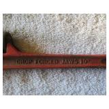 Lot of 4 Pipe Wrenches