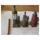 Mixed Lot of Bottle Jacks