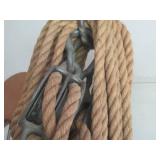 Block and Tackle Pulley with Rope