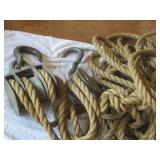 Block and Tackle Pulley with Rope