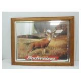 Budweiser Buck Mirror 36"x 28"