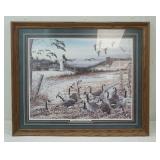 Mark Kanitz Print "Lunchtime on the Back Forty" 37"x31"