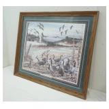 Mark Kanitz Print "Lunchtime on the Back Forty" 37"x31"