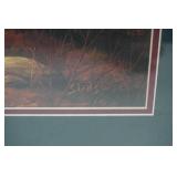 "Evening Retreat" print by Leo Stans 39"x 29"