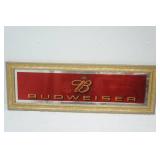 Budweiser Mirror 42"x 14"