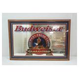 Budweiser "Brewery Fresh Guaranteed" Taste Mirror 37"x 25"