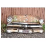Vintage 1950s Ford Car Front End