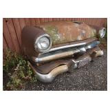 Vintage 1950s Ford Car Front End