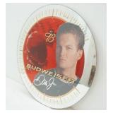 Dale Jr. Round Budweiser Frameless Mirror