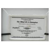 Dale Earnhardt NASCAR Framed Porcelain Collector Plates