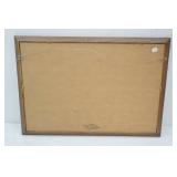 Budweiser King of Beers Mirror 18" tall by 26" wide