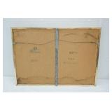 Budweiser King of Beers Mirror 18" tall by 25" wide